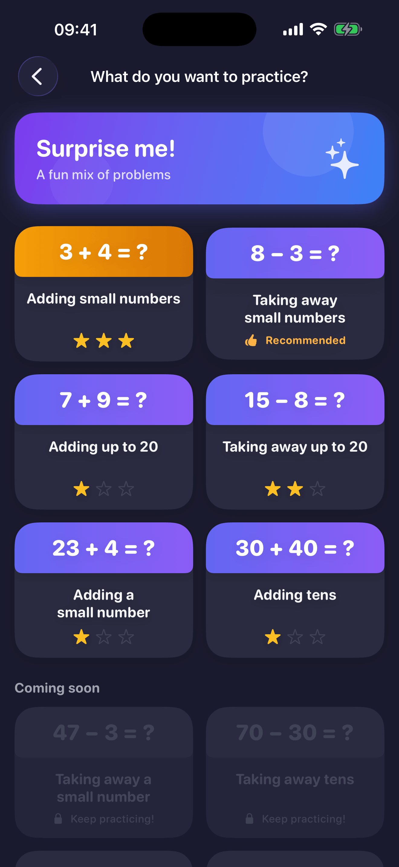 Kaira: Math screenshot 2